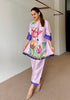 Myra Lavender Festive Floral Kurta Set